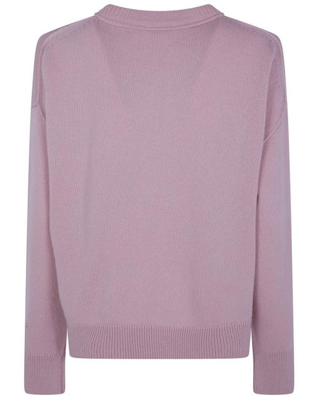 엠알지 [해외직구] 26FW 엠알지 스웨터 FW260182MOD 0515 PINK PURPLE 착용컷