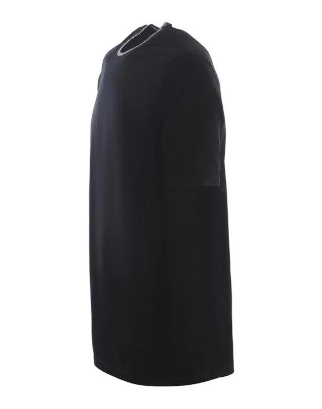 예스런던 [해외직구] 24SS 예스 런던 반팔 티셔츠 XM4107NERO Black 착용컷
