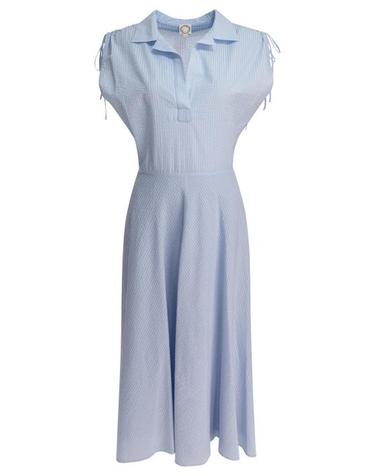 [해외직구] 25SS 이네스 드 라 프레상쥬 롱 원피스 14R034CO820P251 LIGHT BLUE