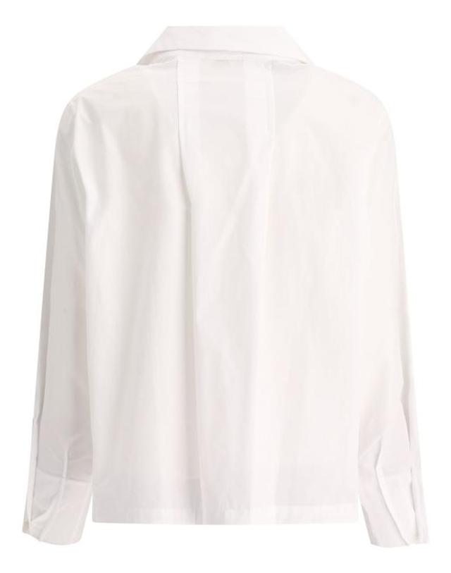 이네스 드 라 프레상쥬 [해외직구] 25SS 이네스 드 라 프레상쥬 블라우스 INTT007CO856P100 WHITE 착용컷