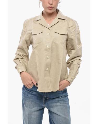 [해외직구] 이네스 드 라 프레상쥬 셔츠 12T030LI034P150 Beige