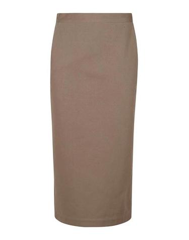 [해외직구] 24SS 일레븐88 미디 스커트 24P424MILITARE Dark Green