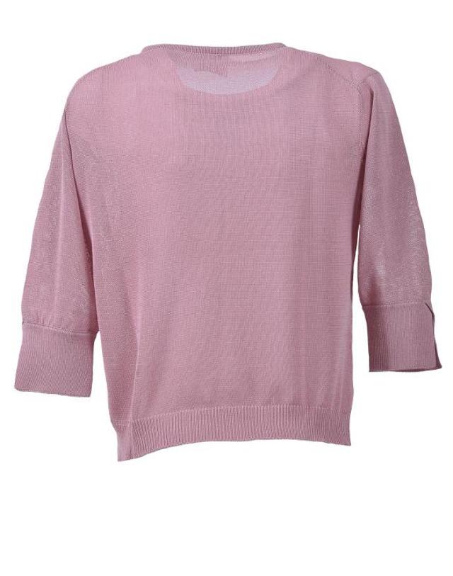 일레븐88 [해외직구] 22SS 일레븐88 가디건 MAGLIASPACCOROSA Pink 착용컷