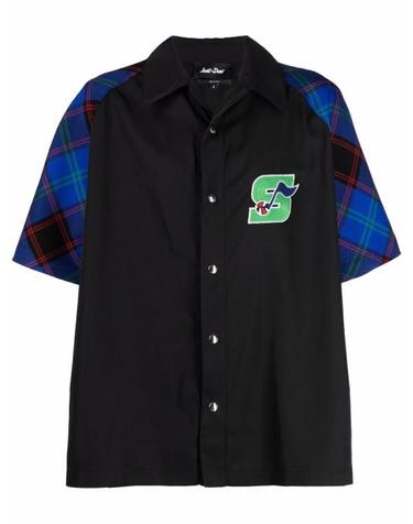 [해외직구] 21FW 저스트 돈 반팔 셔츠 31JUSE02 21850599 Black