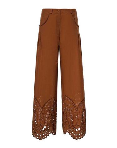 [해외직구] 26SS 차로루이즈 팔라초 팬츠 263502BROWN