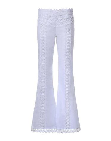 [해외직구] 26SS 차로루이즈 플레어 팬츠 261501WHITE