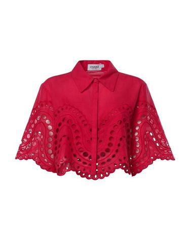 [해외직구] 26SS 차로루이즈 블라우스 263200FUCHSIA Multicolour