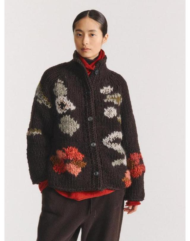 케시케시 [해외직구] 케이시 케이시 스웨터 FW26F695 27FK071 10036 Ebony M BLACK 착용컷