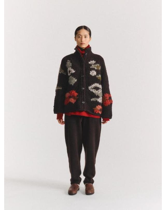 케시케시 [해외직구] 케이시 케이시 스웨터 FW26F695 27FK071 10036 Ebony M BLACK 착용컷