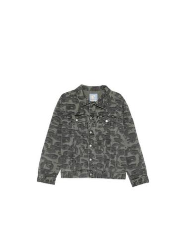 [해외직구] 26SS 키드슈퍼 데님 자켓 OW 03 BLACK GREY BLACK
