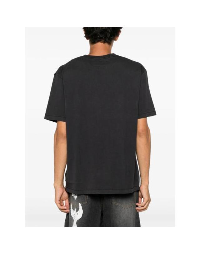 키드슈퍼 [해외직구] 26FW 키드슈퍼 탑 TEE 09 BLACK BLACK WHITE 착용컷