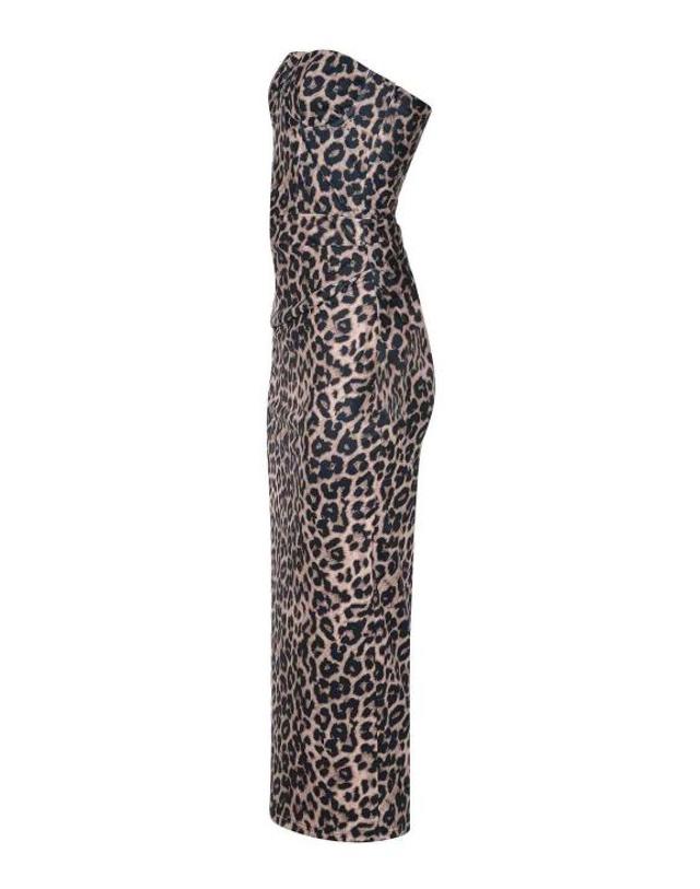 트웬티 포 해치 [해외직구] 26SS 트웬티포하이치 미디 원피스 A0113PALAUMACULATO Animal Print 착용컷