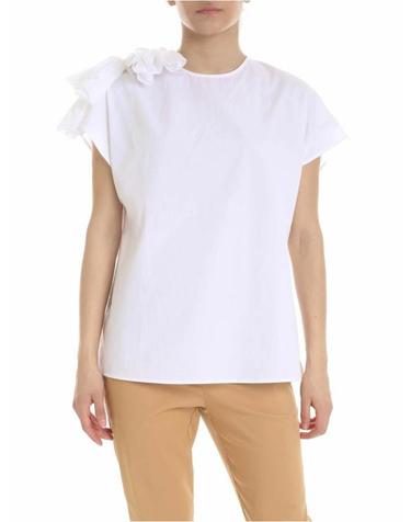 [해외직구] 19SS 퍼지 블라우스 F9147011587001 White
