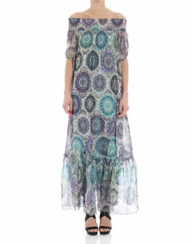 [해외직구] 18SS FUZZI 롱 원피스 F8113310550415 Multicolour