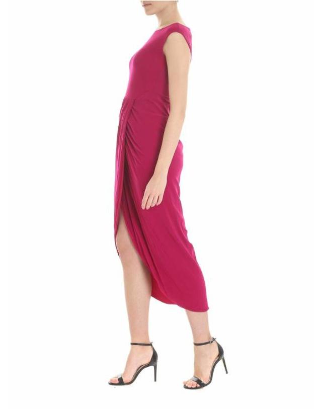 퍼찌 [해외직구] 19SS 퍼지 롱 원피스 F9116410056445 Fuchsia 착용컷