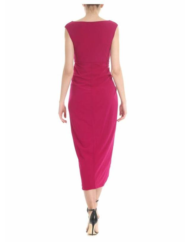 퍼찌 [해외직구] 19SS 퍼지 롱 원피스 F9116410056445 Fuchsia 착용컷
