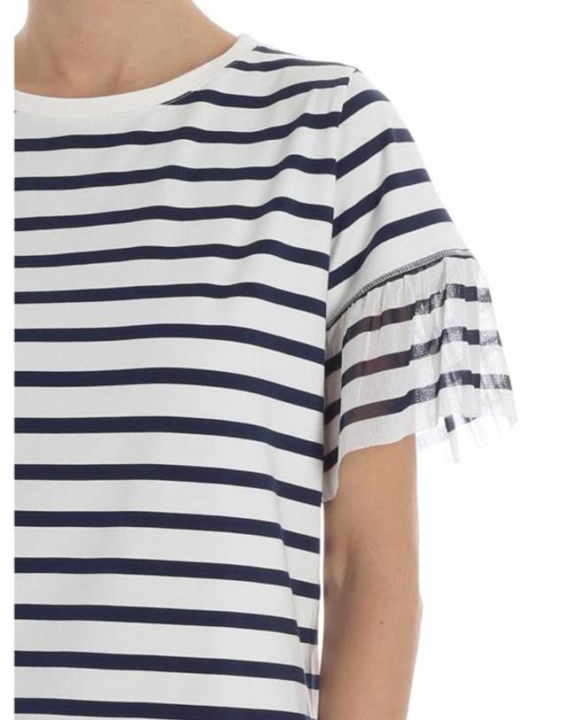 퍼찌 [해외직구] 18SS 퍼지 반팔 티셔츠 F8114616134017 White 착용컷