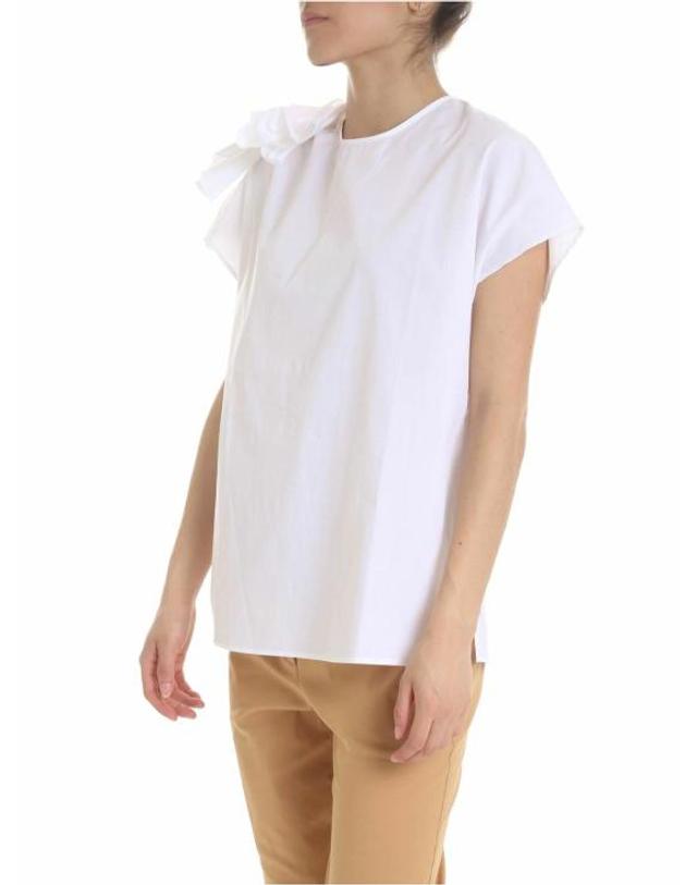 퍼찌 [해외직구] 19SS 퍼지 블라우스 F9147011587001 White 착용컷