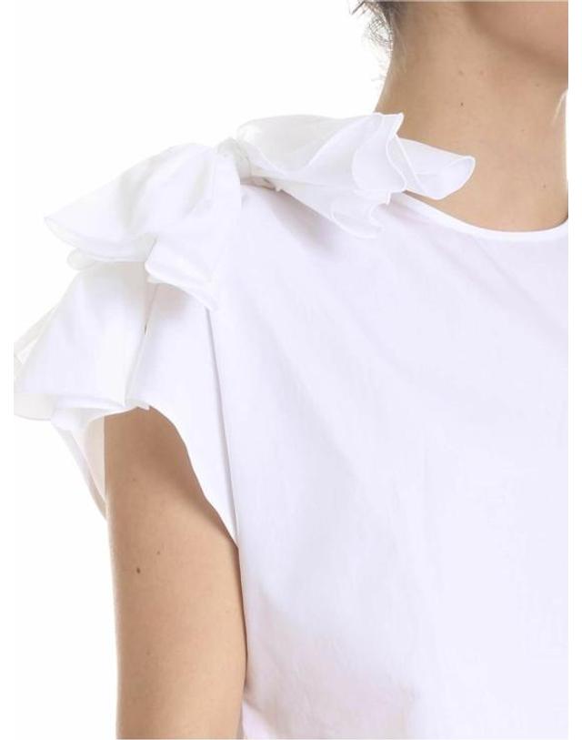 퍼찌 [해외직구] 19SS 퍼지 블라우스 F9147011587001 White 착용컷