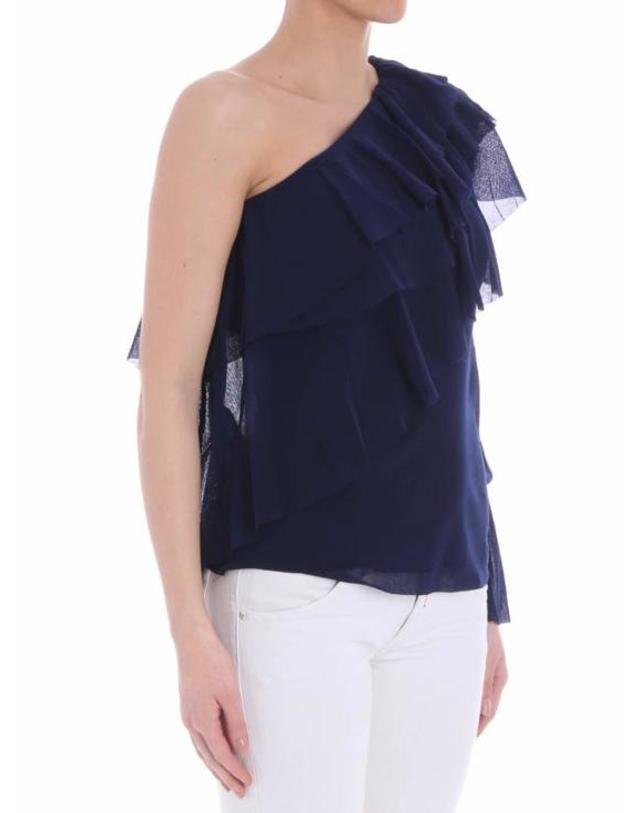 퍼찌 [해외직구] 18SS 퍼지 블라우스 F8115410056672 Blue 착용컷
