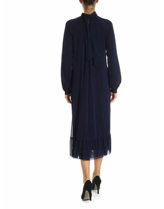 퍼찌 [해외직구] 19FW 퍼지 롱 스커트 F9170210056672 Blue 착용컷