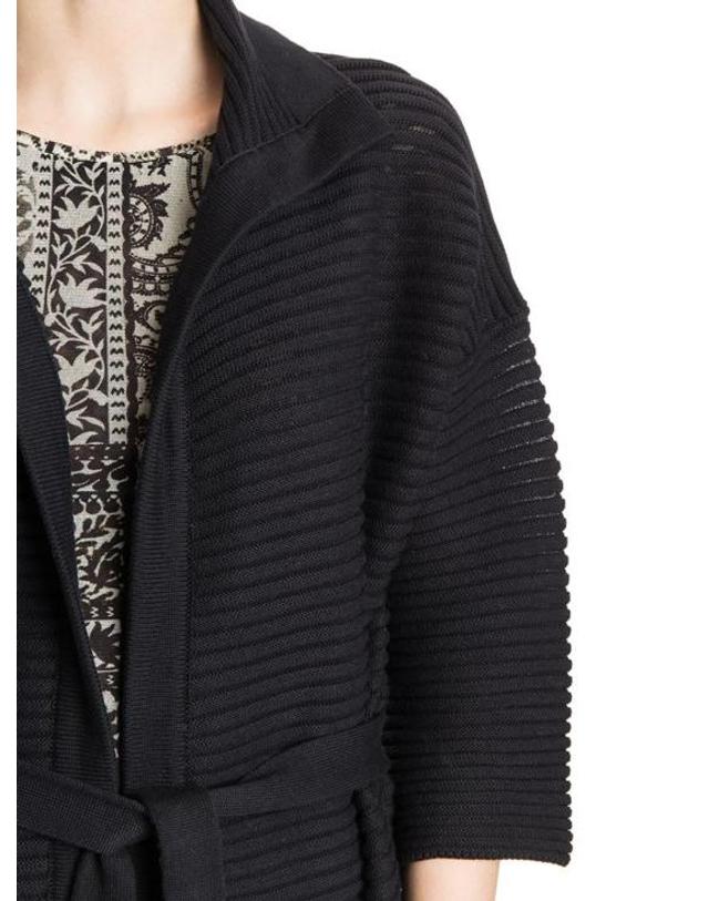 퍼찌 [해외직구] 17SS 퍼지 가디건 F7135700253999 Black 착용컷