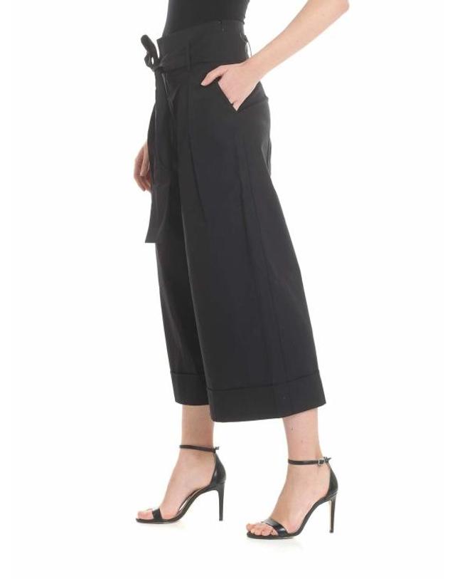 퍼찌 [해외직구] 19SS 퍼지 크롭 팬츠 F9147211587999 Black 착용컷