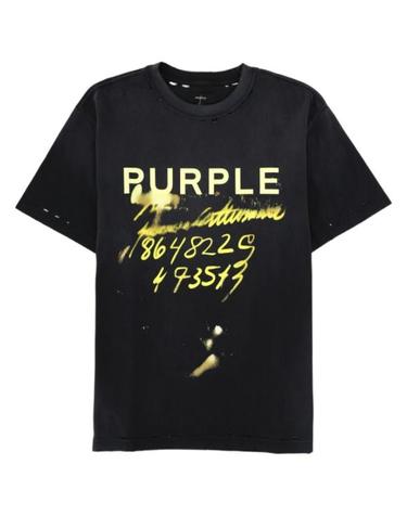 [해외직구] 26FW 퍼플 브랜드 반팔 티셔츠 P117 HTBH326BLACK