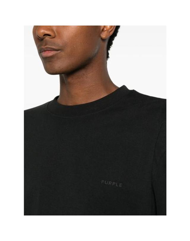 퍼플 브랜드 [해외직구] 26FW 퍼플 브랜드 반팔 티셔츠 P117 BSBB BLACK WHITE 착용컷