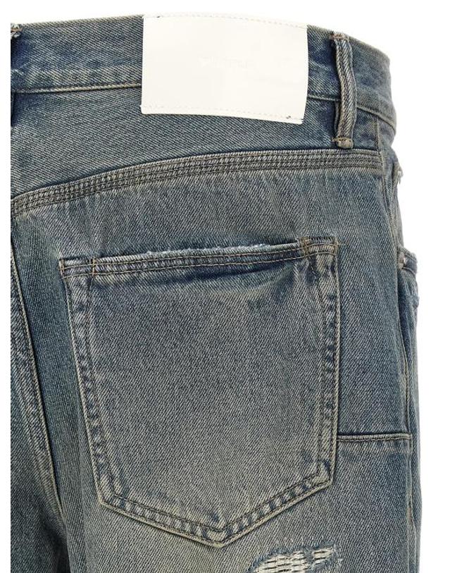 퍼플 브랜드 [해외직구] 26FW 퍼플 브랜드 데님 팬츠 P011LBVR426LTINDIGO Gray 착용컷