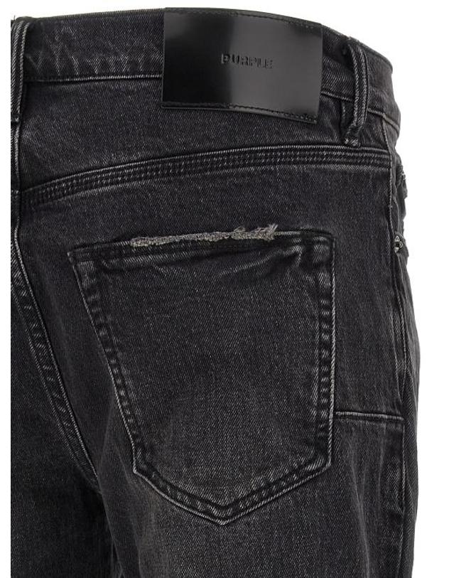 퍼플 브랜드 [해외직구] 26FW 퍼플 브랜드 데님 팬츠 P004VHDB426BLACK 착용컷
