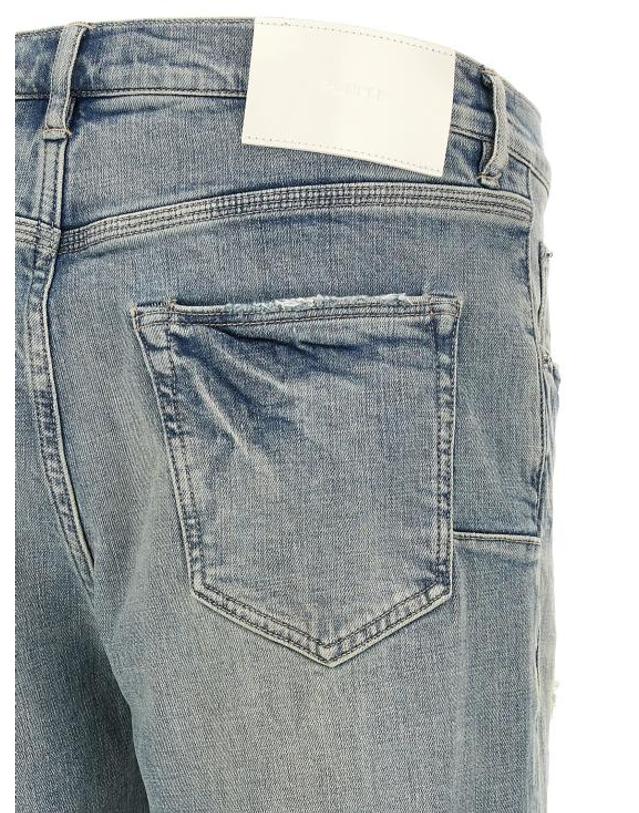 퍼플 브랜드 [해외직구] 26FW 퍼플 브랜드 데님 팬츠 P005LIVI426LTINDIGO Light Blue 착용컷