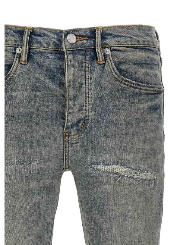 퍼플 브랜드 [해외직구] 26FW 퍼플 브랜드 데님 팬츠 P001LBVR524LTINDIGO BLUE 착용컷