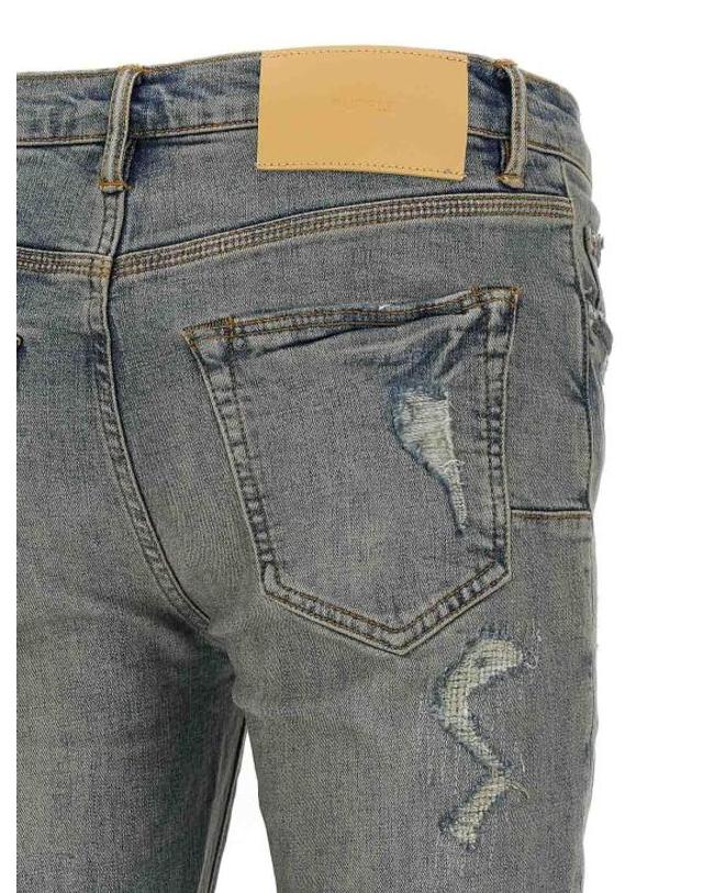 퍼플 브랜드 [해외직구] 26FW 퍼플 브랜드 데님 팬츠 P001LBVR524LTINDIGO BLUE 착용컷