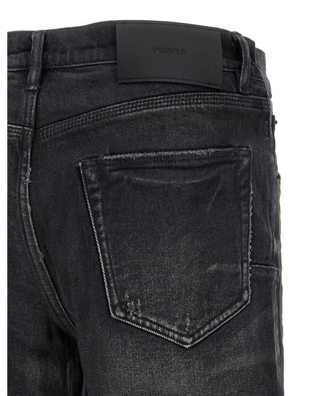 퍼플 브랜드 [해외직구] 퍼플 브랜드 데님 팬츠 LDP005DDCV125BLACK GRAY 착용컷