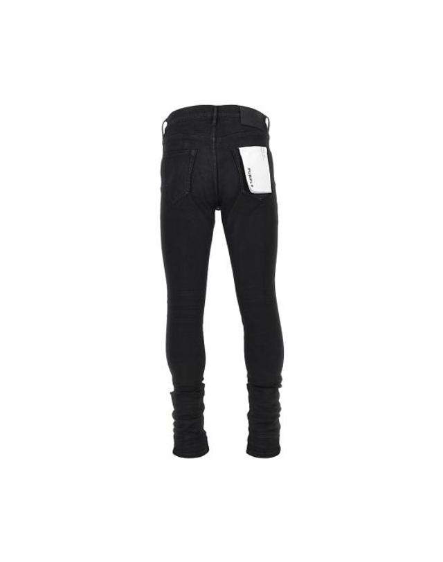 퍼플 브랜드 [해외직구] 26FW 퍼플 브랜드 데님 팬츠 P001 BLR Black 착용컷