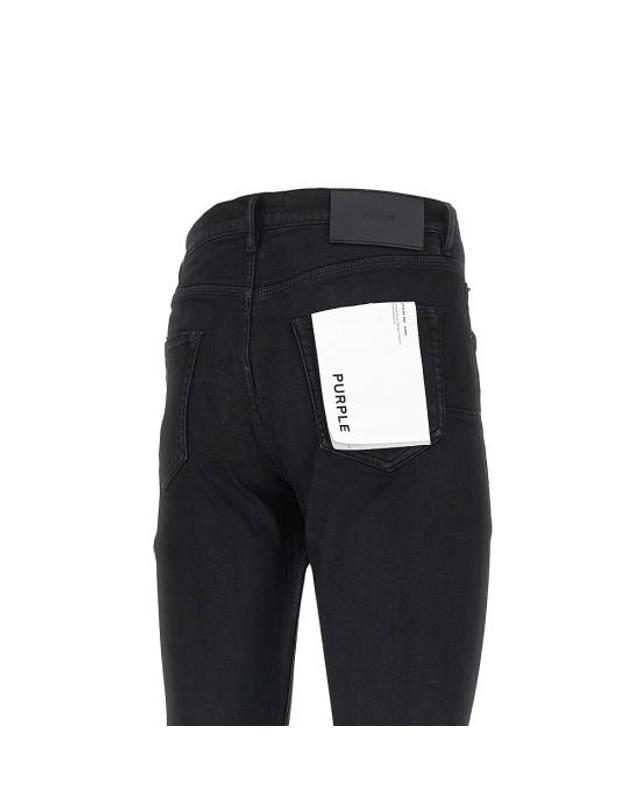퍼플 브랜드 [해외직구] 26FW 퍼플 브랜드 데님 팬츠 P001 BLR Black 착용컷