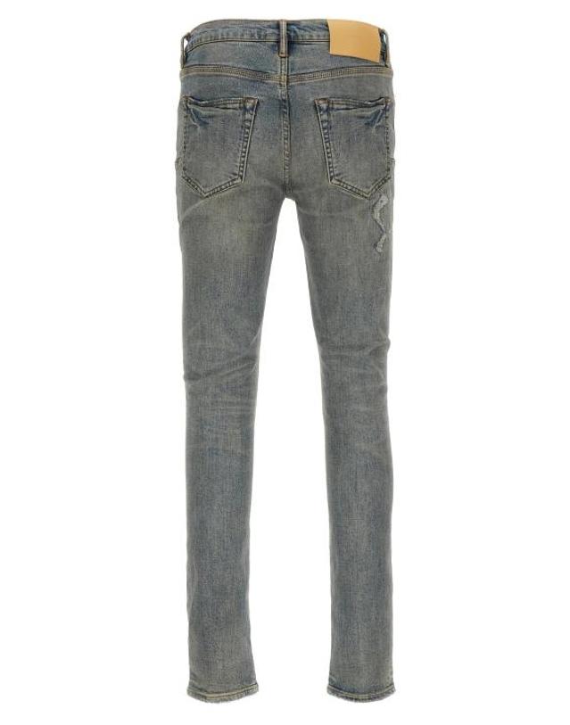 퍼플 브랜드 [해외직구] 퍼플 브랜드 데님 팬츠 LDP001LBVR524LTINDIGO BLUE 착용컷