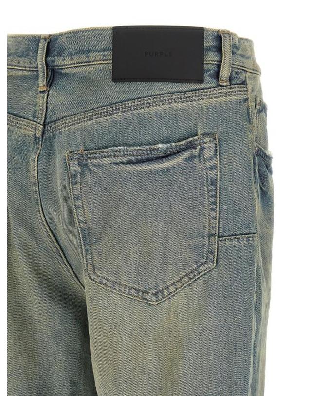 퍼플 브랜드 [해외직구] 퍼플 브랜드 데님 팬츠 LDP026DFDR525LTINDIGO BLUE 착용컷