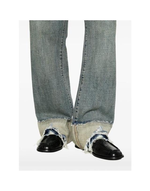 퍼플 브랜드 [해외직구] 26FW 퍼플 브랜드 데님 팬츠 P018 RSJM BLUE 착용컷