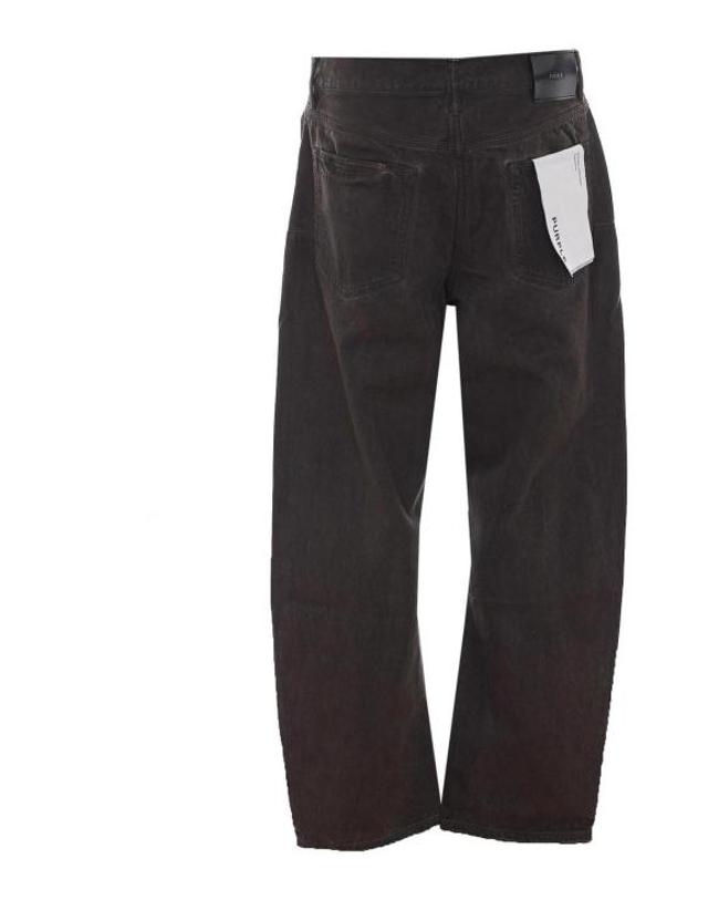 퍼플 브랜드 [해외직구] 26FW 퍼플 브랜드 스트레이트 팬츠 P013MCHP426CHOCOLATE BROWN 착용컷