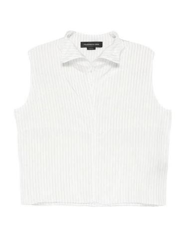 [해외직구] 25FW 페데리코 시나 셔츠 FCW25TP010201STRIPES White
