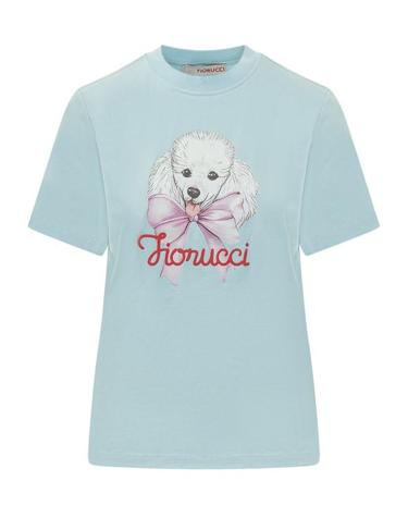 [해외직구] 26SS 피오루찌 반팔 티셔츠 W26SSJTS001CJ01 BL02 LIGHT BLUE