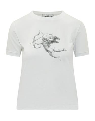 [해외직구] 26FW 피오루찌 반팔 티셔츠 W26PFJTS005CJ11 WH01 WHITE