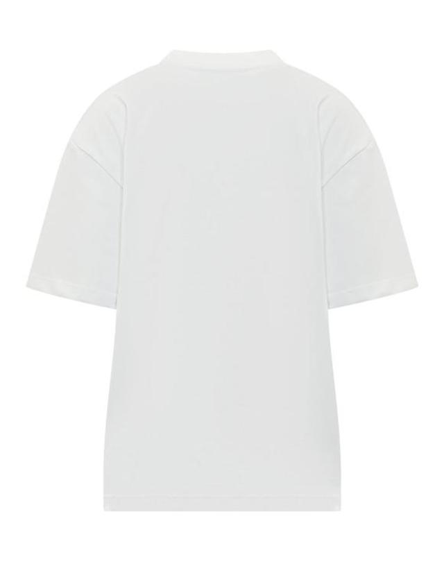 피오루치 [해외직구] 26FW 피오루찌 반팔 티셔츠 W26PFJTS002CJ11 WH01 WHITE 착용컷