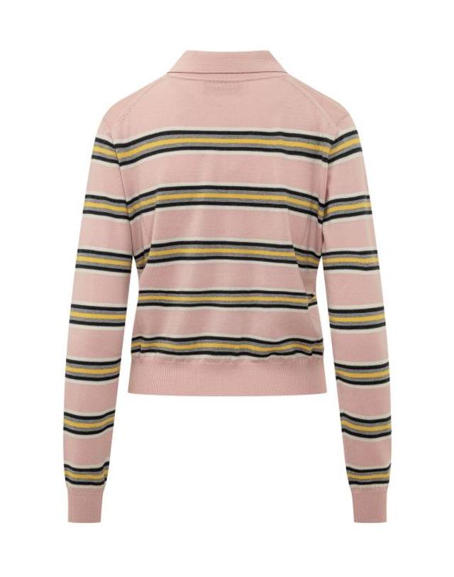 피오루치 [해외직구] 26FW 피오루찌 폴로 티셔츠 W26PFKTP002KN05 PN02 BABY PINK 착용컷