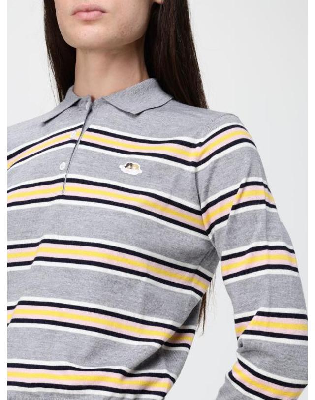 피오루치 [해외직구] 26FW 피오루찌 폴로 티셔츠 W26PFKSW039KN04 BR01 Grey 착용컷
