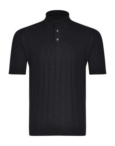 [해외직구] 26SS 필리포 드 로렌티스 폴로 티셔츠 PL1MCCR14C990 BLACK