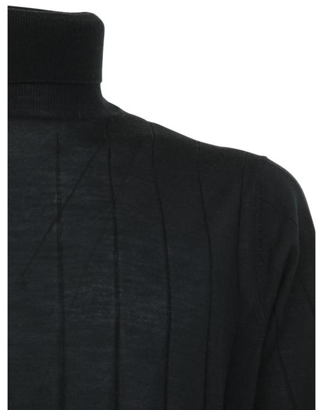 필리포 드 로렌티스 [해외직구] 23FW 필리포 드 로렌티스 터틀넥 DV1MLRM16C 690 GREEN 착용컷