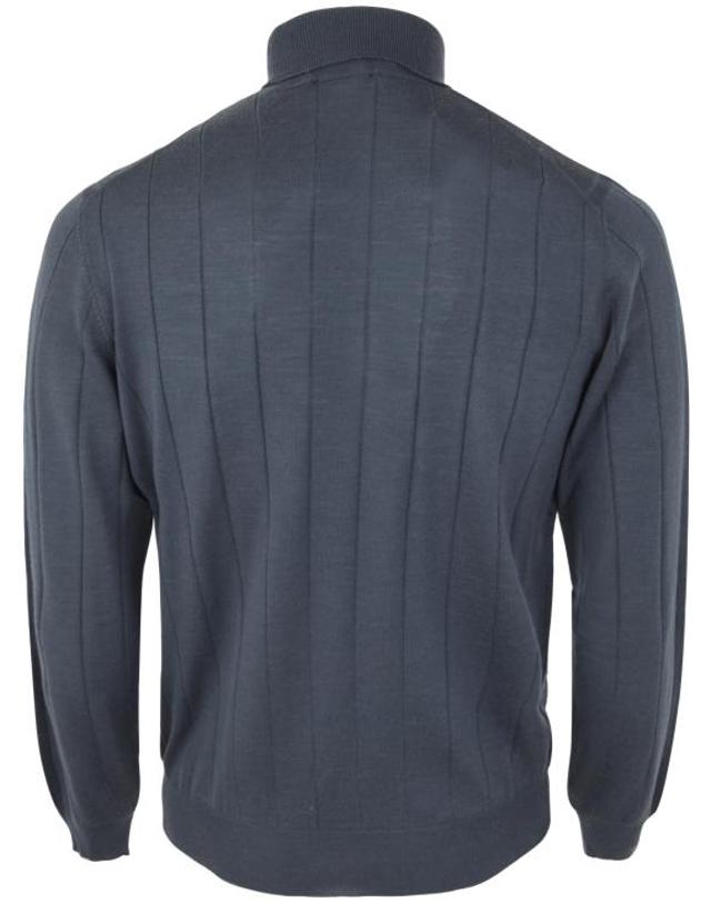 필리포 드 로렌티스 [해외직구] 23FW 필리포 드 로렌티스 터틀넥 DV1MLRM16C 950 GREY 착용컷